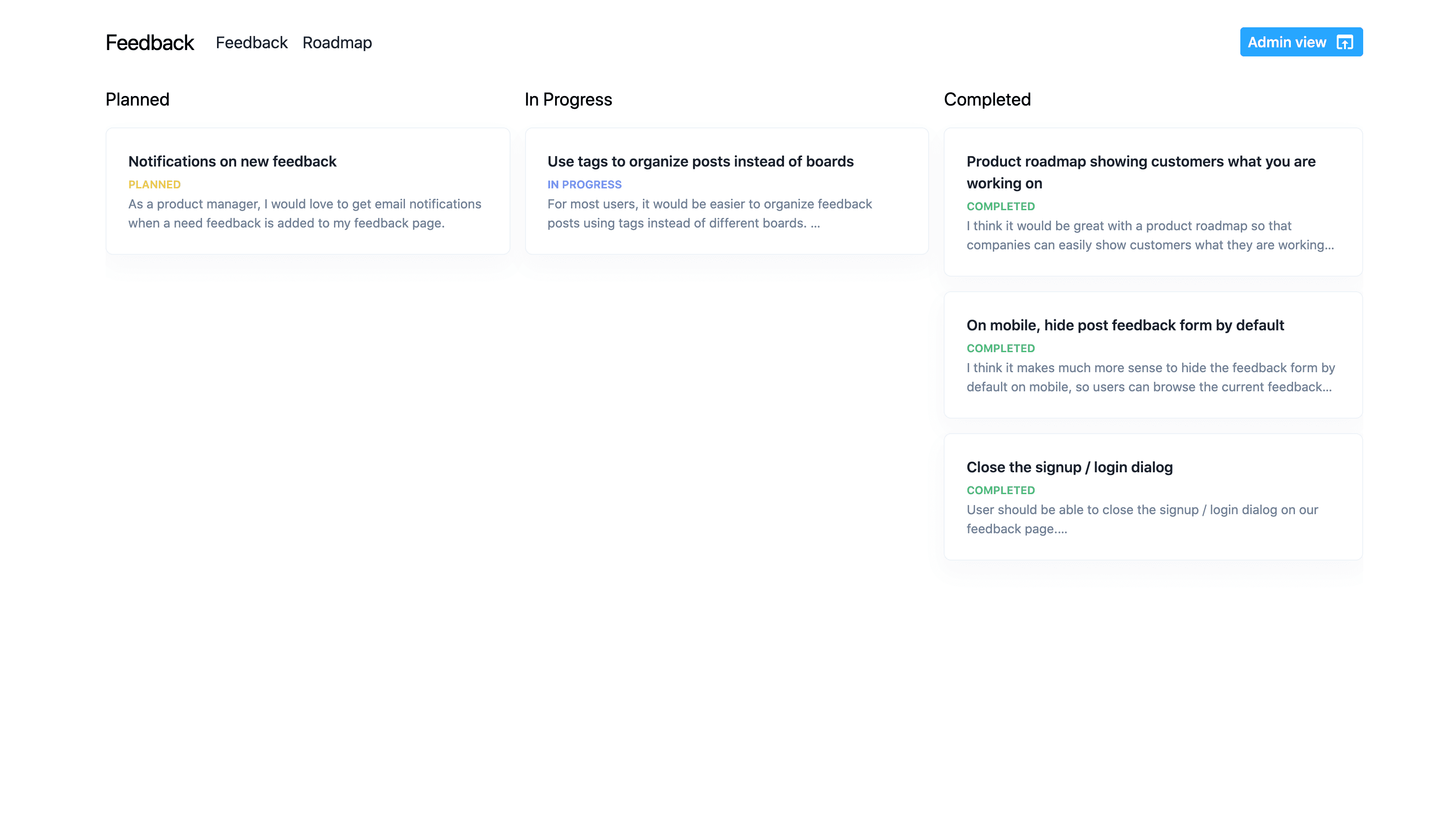 Cover Image for Product roadmap - New feature on Convas